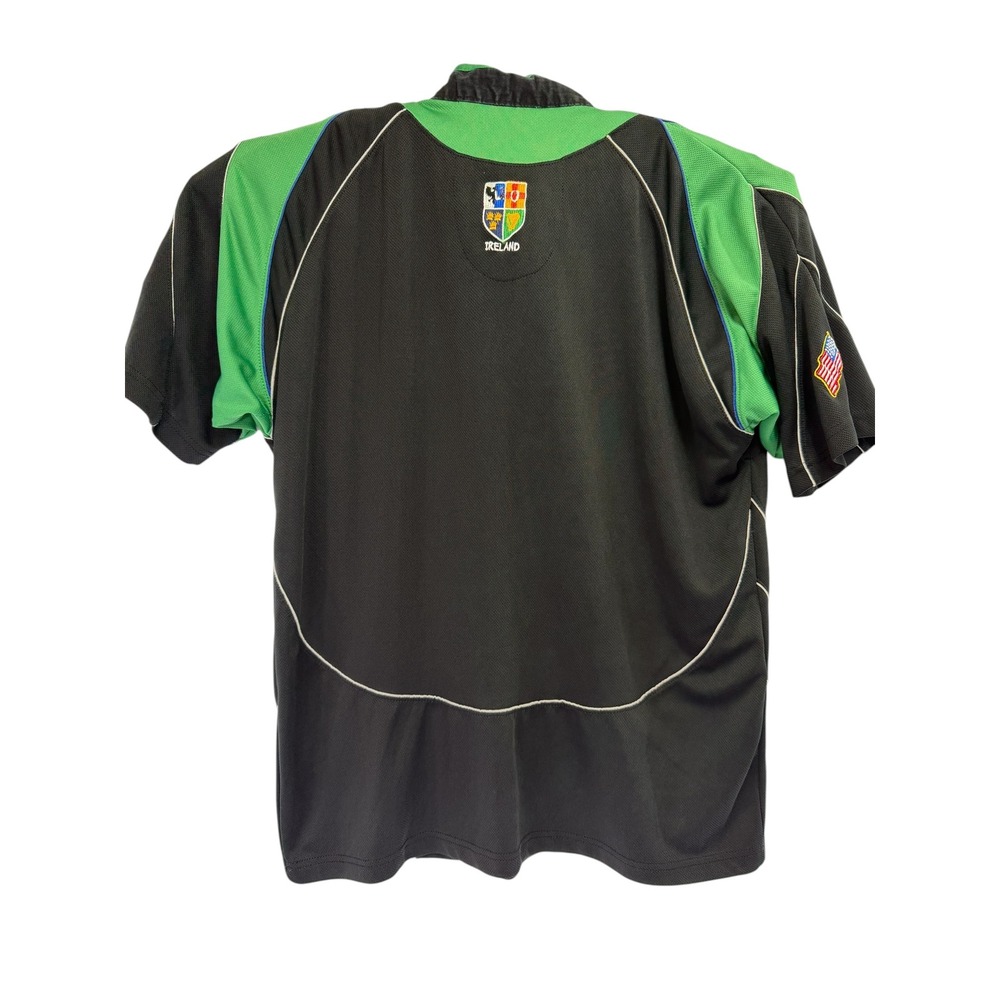 Silky Sullivan Ireland Rugby Jersey Mens XL Black Green Ancient Order Hibernians - Picture 6 of 8